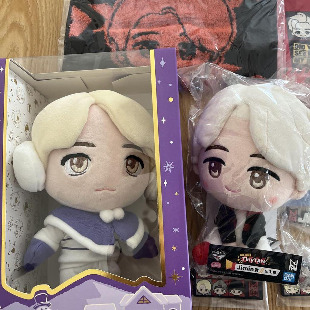 [Б/У] Коллекция мерча BTS Jimin TinyTAN