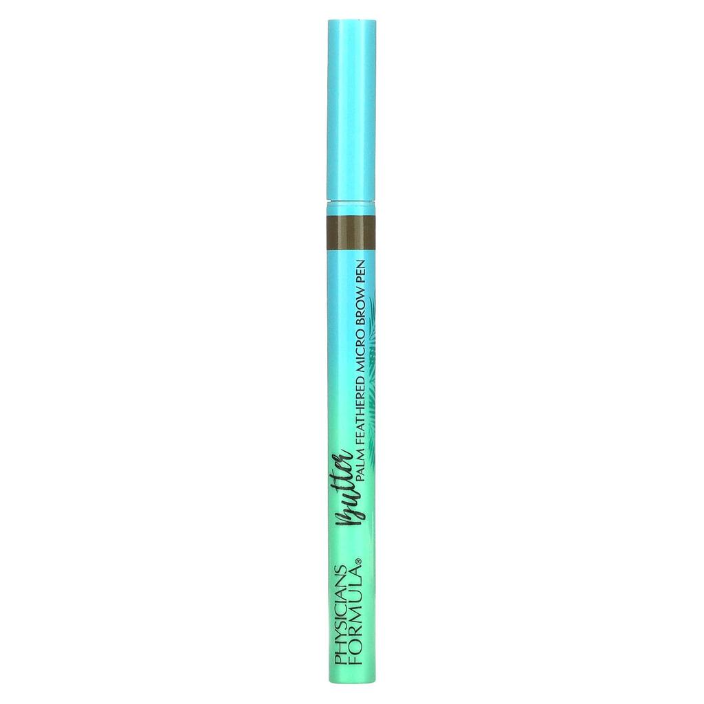 Physicians Formula, карандаш для бровей Butter Palm Feather Micro Brow Pen, 1711942 Universal Brown, 0,017 жидких унций (0,5 мл)