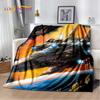 Spaceship  Spacecraft Universe UFO Blanket,Flannel Soft Throw Blanket for Home Bedroom Bed Sofa Picnic Office Hiking Kids Cover