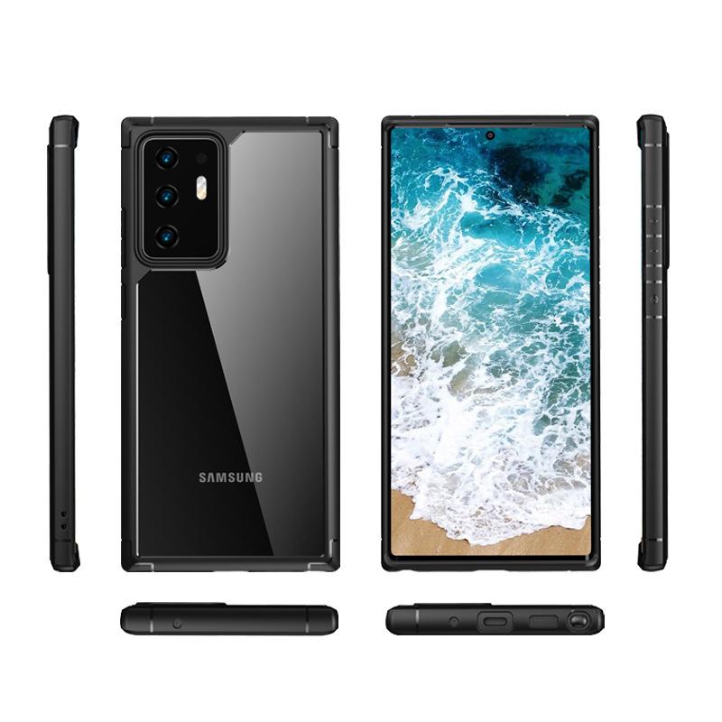 Подходит для чехла для мобильного телефона Samsung Note20 Защитный чехол Samsung Note20 Ultra Защита от падения Четыре угла Защита от падения