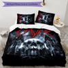 Slayer 3pcs Bedding Set Duvet Cover Closure Includes 1 Duvet Cover & 2 Pillowcases for All Seasons Bedroom Home Dorm Decor