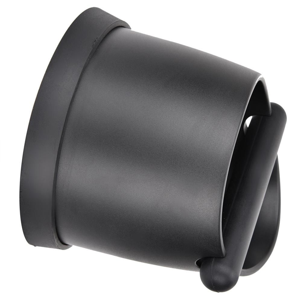 Large Plastic Coffee Knock Out Box Espresso Coffee Grounds (Black)