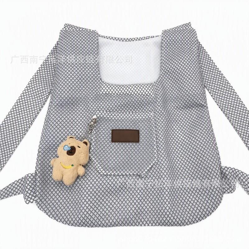 Front Chest Pet Carrier Backpack Cats - Breathable Mesh Harness Bag Adjustable Size S M L Casual Outdoor Travel Accessory