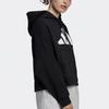 (WMNS) adidas Sports Stylish Hoodie Black Women's FS2451
