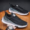 Summer New Breathable Flying Woven Casual Shoes Fashion Trend Men's Shoes Mesh Surface Sports Shoes D274