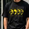 Retro 80s Electronic Band Tshirt Computer World Head Portrait Print Short Sleeve Vintage Music Lover Casual Tee Y2k Top Harajuku