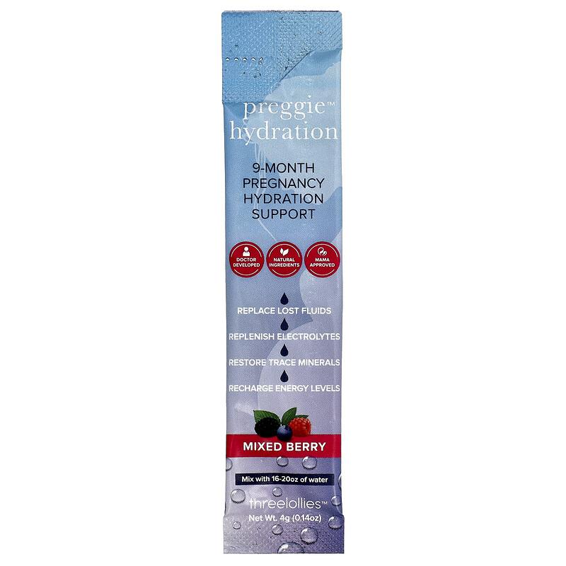 Hydration, Mixed Berry, 20 Packets, 0.14 oz (4 g) Each