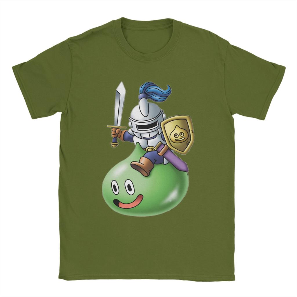 Anime Game Dragon Quest TShirt Summer Harajuku T Shirts Unisex Cotton Comfortable 4XL 5XL 6XL Clothes Short Sleeve Vintage Tshirt