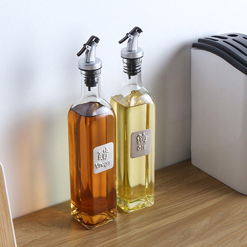 Бутылка для уксуса/вина/масла/ соевого соуса стеклянная с дозатором