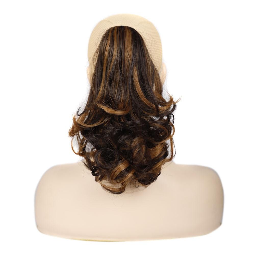 Свободные волны, спиральные завитки, синтетические кудри, плетение наращивания волос, высокотемпературное омбре, предварительно растянутые волосы