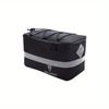PVC Bicycle Rear Seat Bag - Waterproof Trunk Pannier with Ample Storage Space for Cycling Accessories - Durable and Easy To Install Bike Rack Bag