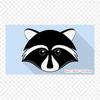 Desktop Wallpaper Raccoon Animal Iron On Heat Transfer Printing Vinyl Patches Sticker for Clothes DIY Appliques Washable Patches