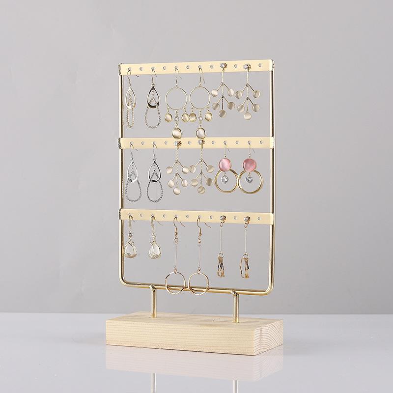 Counter Showcase Props Elegant Jewelry Storage Rack Bracelet Pendant Stand Convenient Earrings Display Stand For Gift For