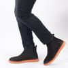Men's Genuine Nubuck Leather Special Sole Design Chelsea Boots