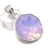 Milky Opal Gemstone 925 Sterling Silver Gift Jewelry Pendant 1.62"