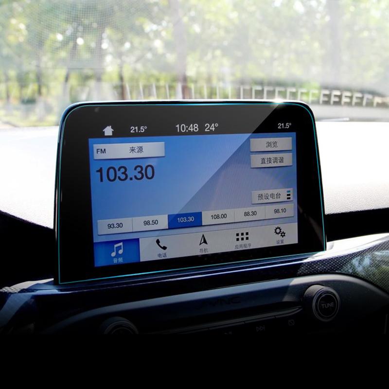 Для Ford Escape 3 Kuga Fiesta ST MK8 Transit Coustom 8-дюймовый автомобильный GPS-навигатор Защитная пленка
