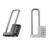 Adjustable Combination Padlock Security Password Lock Head Lengthened U-shaped Lock  Door Handle