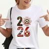 Hot Football T Shirt UnisexUnisexs Funny Printing Tshirt Casual Cool Streetwear Fashion T Shirt Couple Hip Hop Shirt Neutral Top