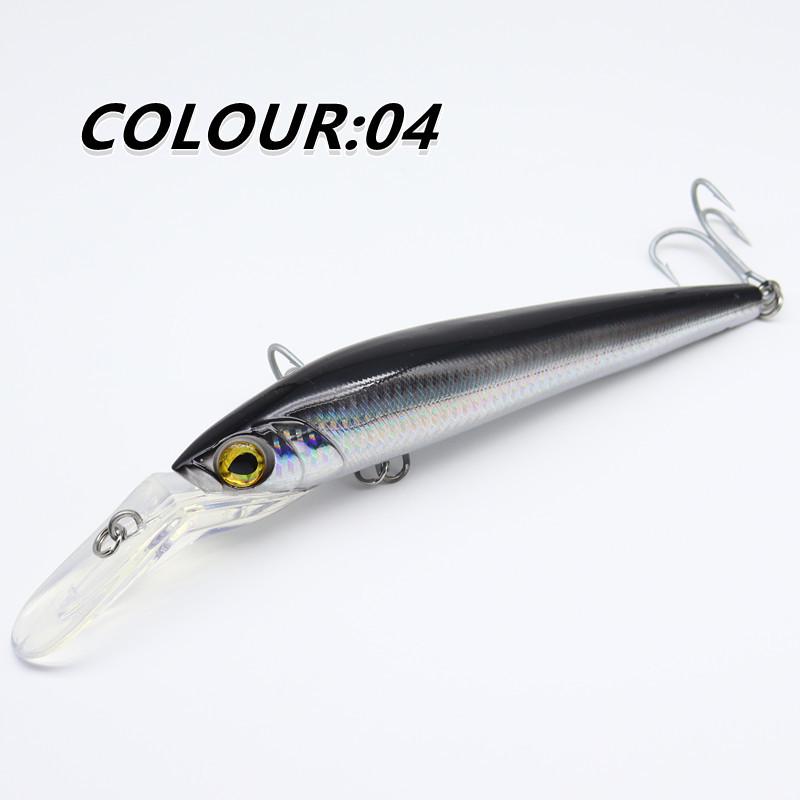 Японская троллинговая приманка YU-ZURL Big Minnow с усиленным крючком - 98 г / 50 г Приманка для морской рыбалки
