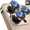 1Pcs Metal Tempered Glass Camera Lens Protector Cover For iPhone 16 15 14 13 12 11 Pro Max 16e Titanium Alloy Camera Ring Lens Film