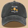 1pc Hallochen Aperolchen Womens Adjustable Baseball Cap  Breathable Maroon Summer Hat with Aperol Spritz Cocktail Print