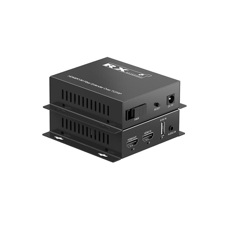 Оптический трансивер HDMI промышленного класса: Сетевой мониторинг 4K/1080P, Проекция, USB, Аудио/Видео