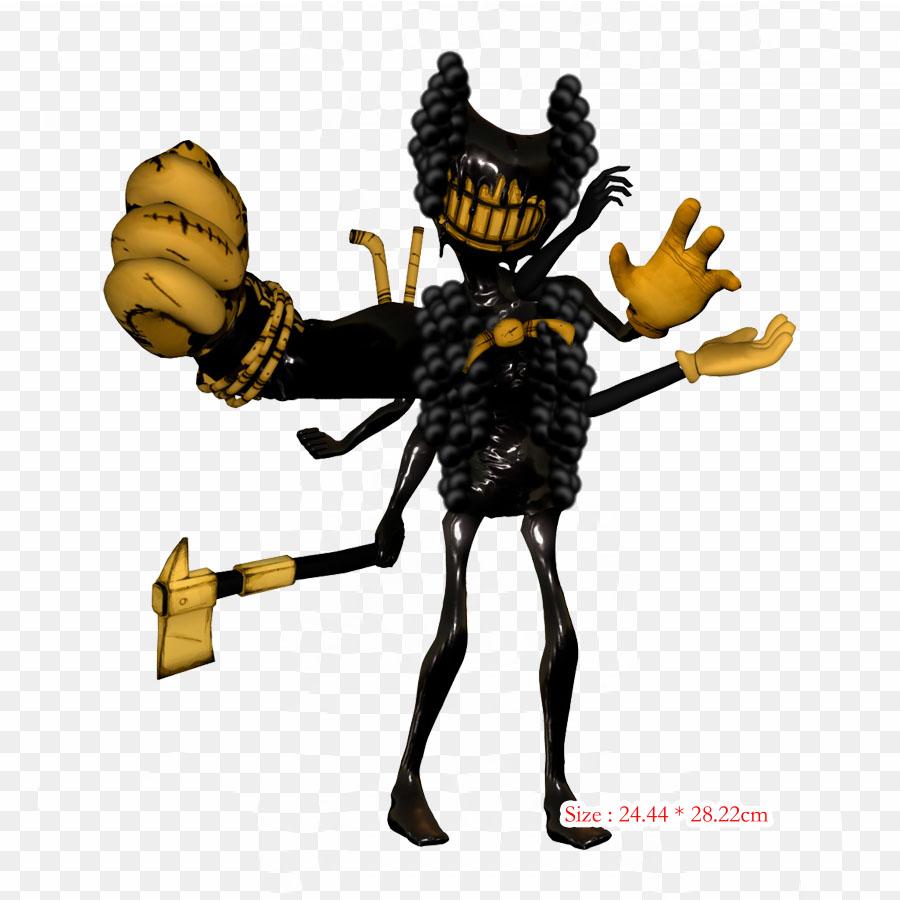 Beta Bendy Bendy And The Ink Machine Iron On Heat Transfer Printing Vinyl Patches Sticker for Clothes DIY Appliques Washable Patches