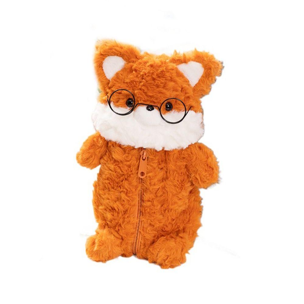 Школьные канцелярские принадлежности сумка для хранения канцелярских принадлежностей плюшевый пенал милый органайзер для канцелярских принадлежностей