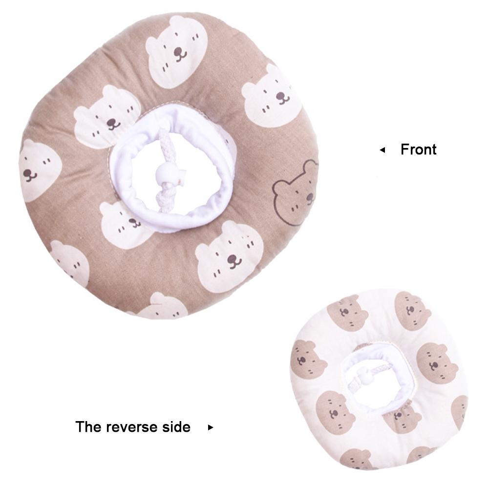 Электронный ошейник для кошек, защита от перегрева, ошейник Elizabeth, регулируемый ошейник из хлопковых смесей с принтом, круг Elizabeth для кошек