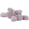 Jellycat Серия «Животные джунглей» Мажущийся гиппопотам Мажущийся гиппопотам Веселая кукла Плюшевая кукла Сидящая 13 см высотой
