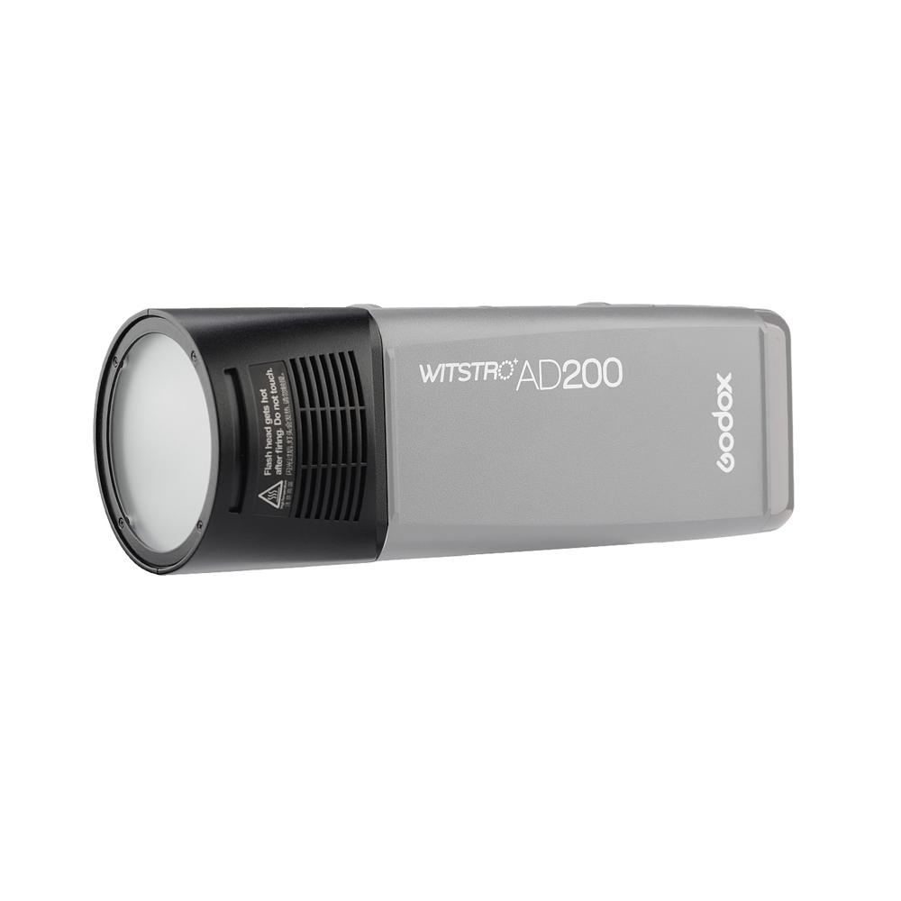 Godox H200R Separation Studio Flash Head Удлинительная головка Портативная со спиральной трубкой для вспышки Godox AD200