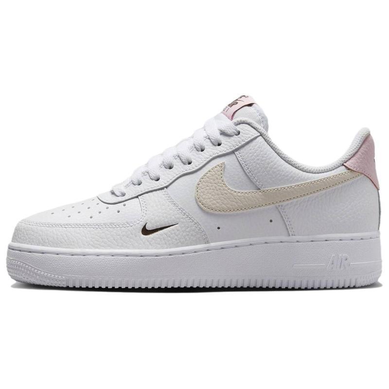 Nike Женские кроссовки Air Force 1 Low '07 Белые Светло-ореховое дерево Розовые HF9992-100