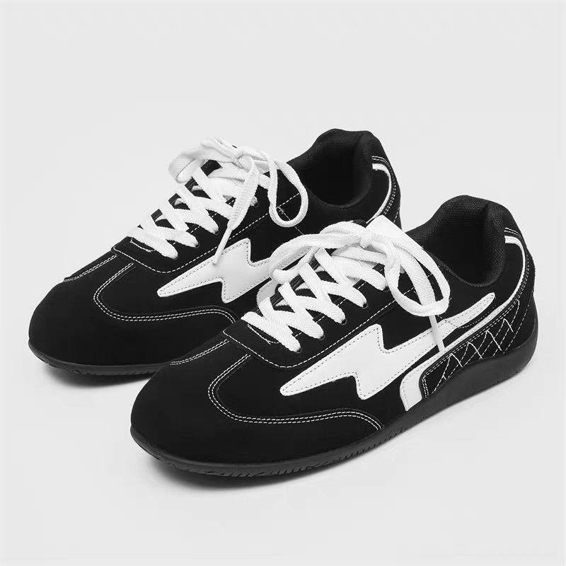 Atmosphere женские кожаные весенние новые с внутренней высотой, увеличивающей высоту, мягкой подошвой, с мангообразным носком, уродливые, милые, для отдыха и спорта