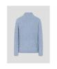 Beanpole Men Cable Zip-Up Cardigan Sky Blue