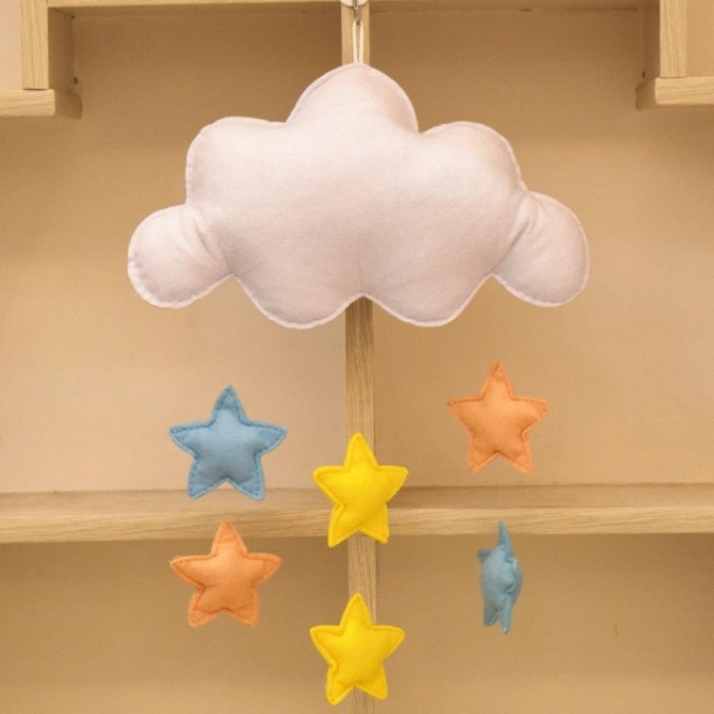 Heart/Star Design Cloud Hanging Decor Nordic Style Wall Hanging Pendant Photo Props