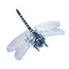 Fake Dragonfly Decoration with Lanyard/Pin Portable Outdoor Camping Gnats Fly Repellent Simulated 3D Dragonfly Model Ornament Kids Educational Toy