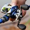 Катушки Sougayilang BaitCasting 10 + 1 шарикоподшипники оранжевого или синего цвета для пресноводной и соленой рыбалки