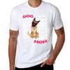 Милая футболка для мамы собаки GerUnisex с изображением овчарки, стильный графический топ с коротким рукавом