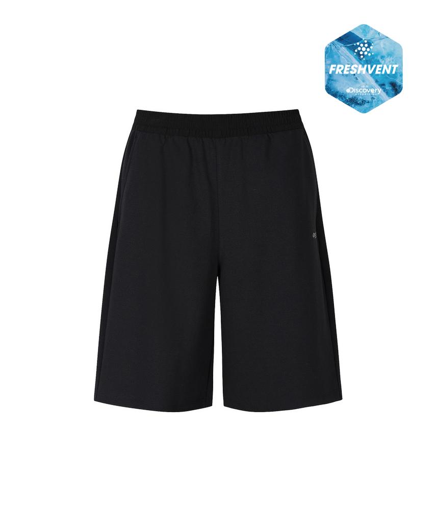 DISCOVERY EXPEDITION Women'S Freshvent Knit Training Shorts (Black)