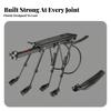 Rear Rack with Seat Tube Mount Sturdy Bike Quick Release for Commuters