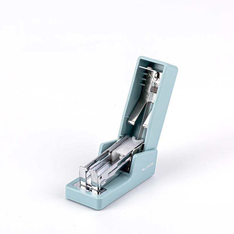 Color Stapler Metal Mini Morandi Set With 640pcs Staples 246 Binding Tools Office Binder School Supplies