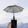 Creative Mini Umbrella Phone Stand, Universal Waterproof Holder for Smartphones, Portable Outdoor Rain Sun Accessory