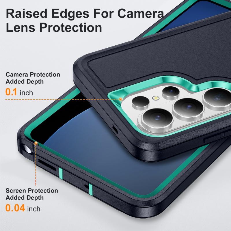 Phone Case for Samsung Galaxy S26 Ultra S25 Edge S24 S23 FE S22 Plus A15 A06 A16 A36 A56 A26 A17 Shockproof hard Bracket Cover