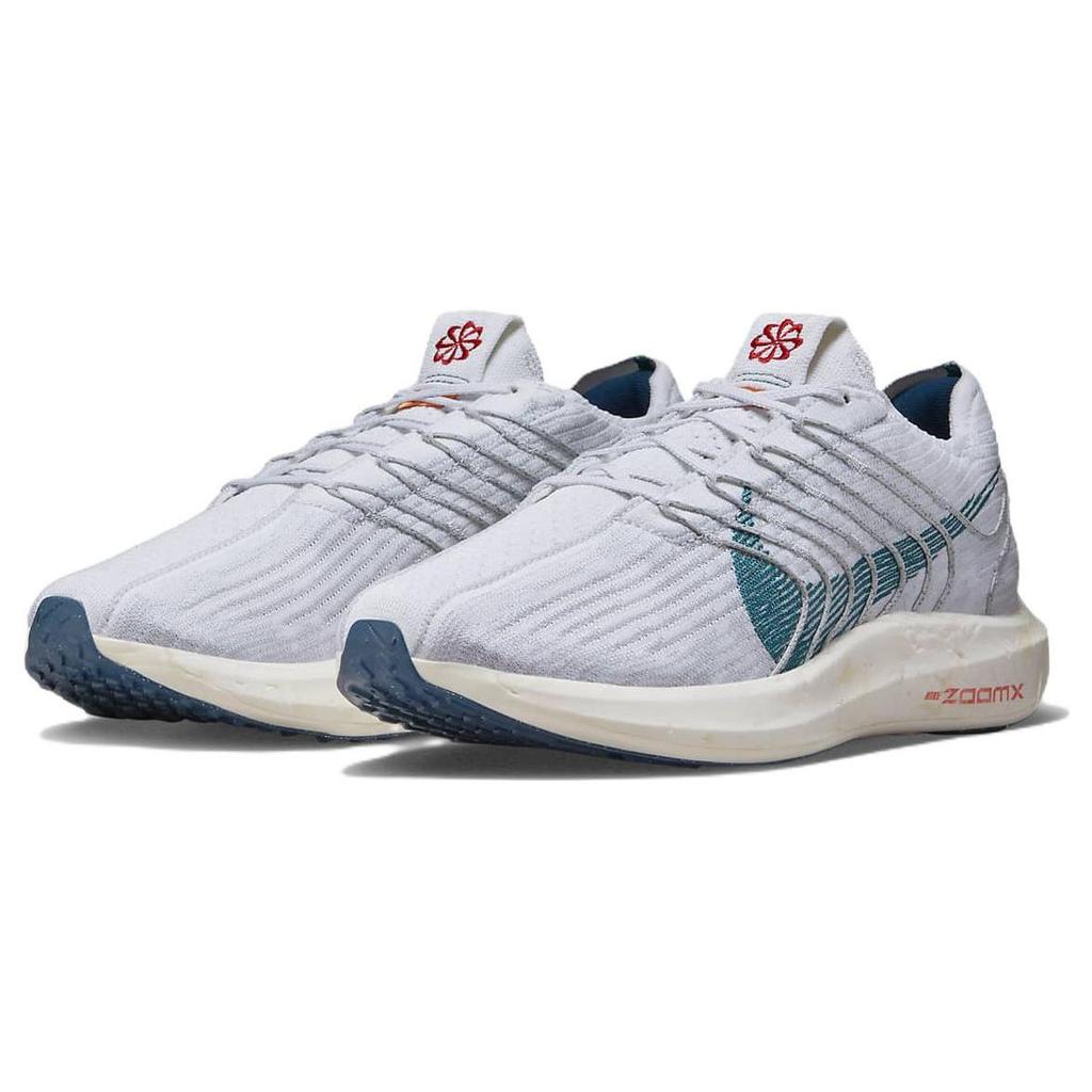 Nike Pegasus Turbo Next Nature Pure Platinum Bright Spruce мужские кроссовки серо-белые валериано-синие DM3413-004