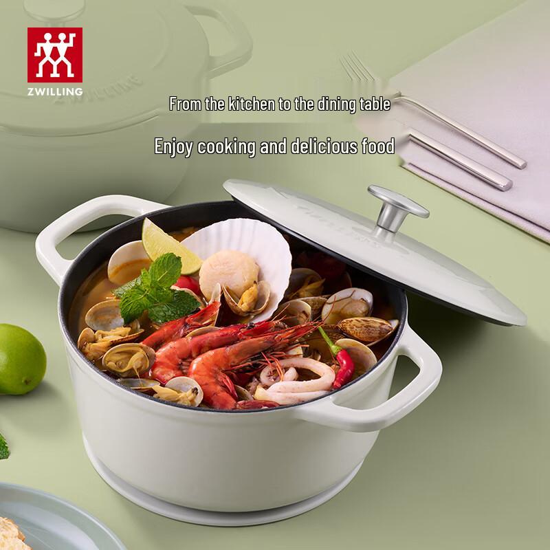Zwilling Эмалированная чугунная кастрюля 24 см