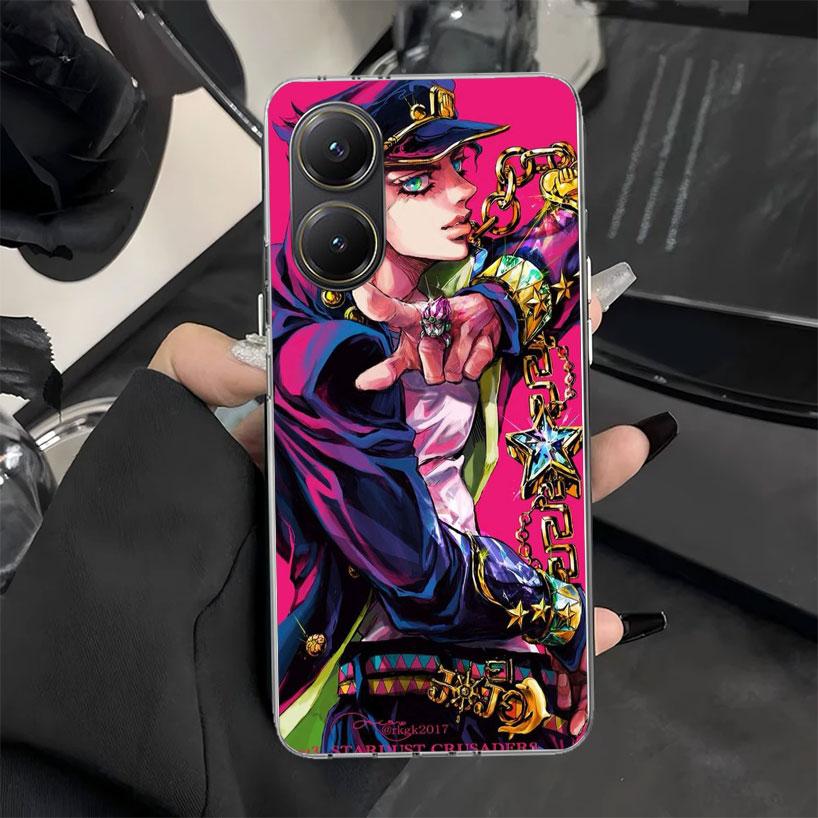 Чехол для телефона JoJo's Bizarre Adventure Аниме для Xiaomi Poco X7 X6 X5 X3 Pro X4 Nfc F7 Ultra F6 F5 F4 Gt M6 M5S M4 M3 Мягкий силикон C