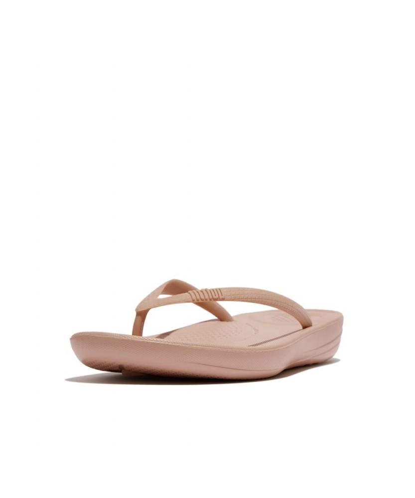 Женские шлепанцы Fitflop Eye Cushion Бежевые (Ft61K2Q01A)