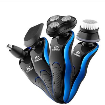 8D перезаряжаемая многофункциональная USB-бритва для всего тела, которую можно мыть