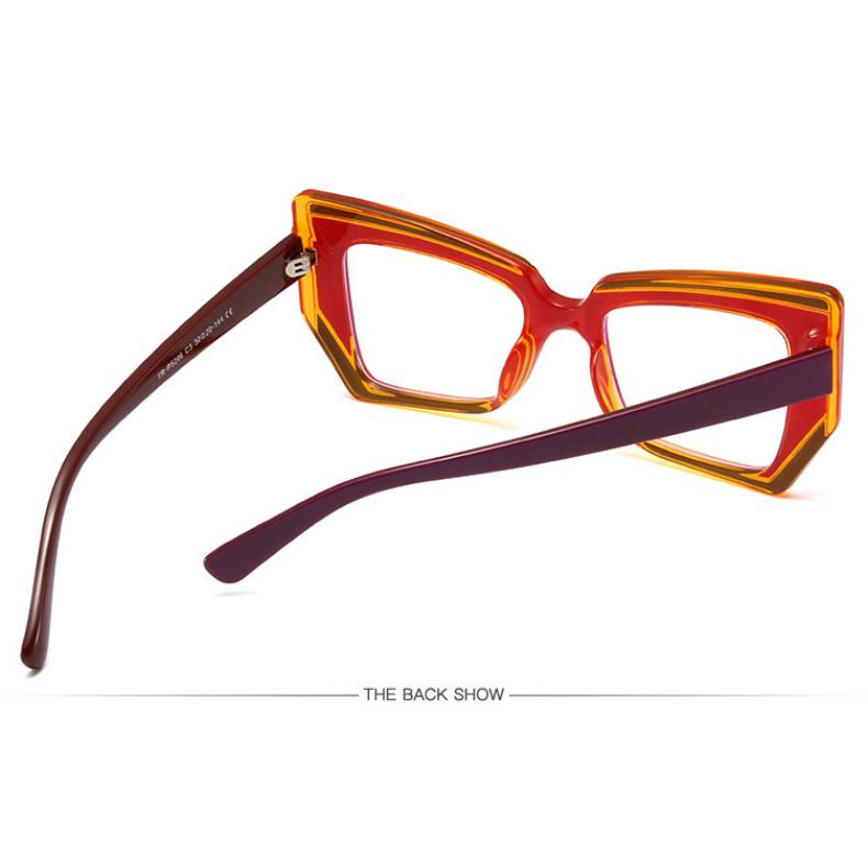 Женские очки модные ретро художественные Tr90 классические простые студенческие повседневные очки для езды на работу вождения уличных очков