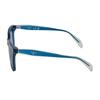 Lunettes de soleil carrées pour femmes STOB46-Bleu clair comme du cristal